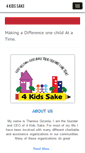 Mobile Screenshot of 4-kidssake.org